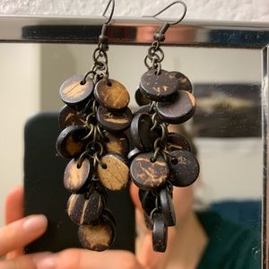 Coconut Shell Earrings